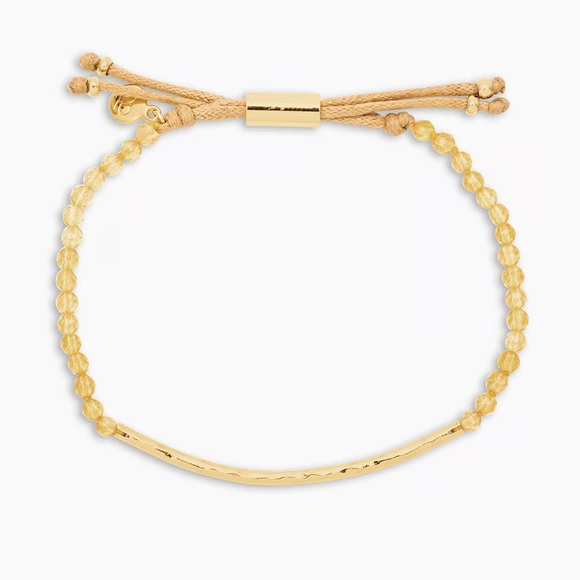 Gorjana ‘Power’ Citrine Gemstone Bracelet - Picture 3 of 8